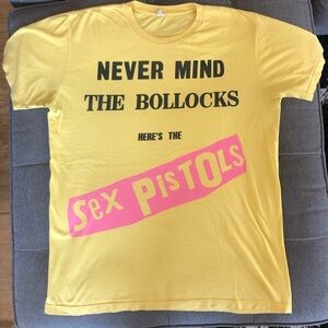 Vintage Sex Pistols T Shirt, Men’s Large